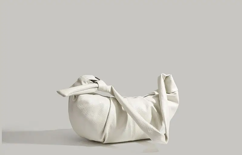 White Pleated Shoulder Bag 2026 New — feature 26