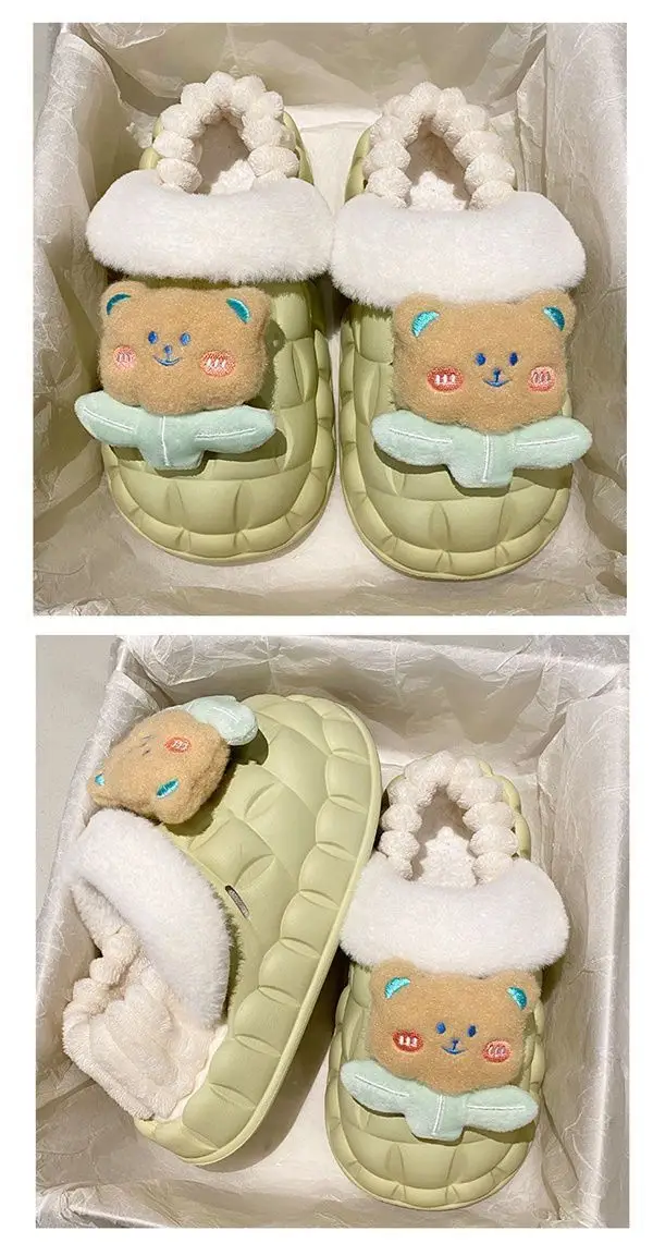Winter Cotton Slippers for Women Warm Waterproof — feature 22