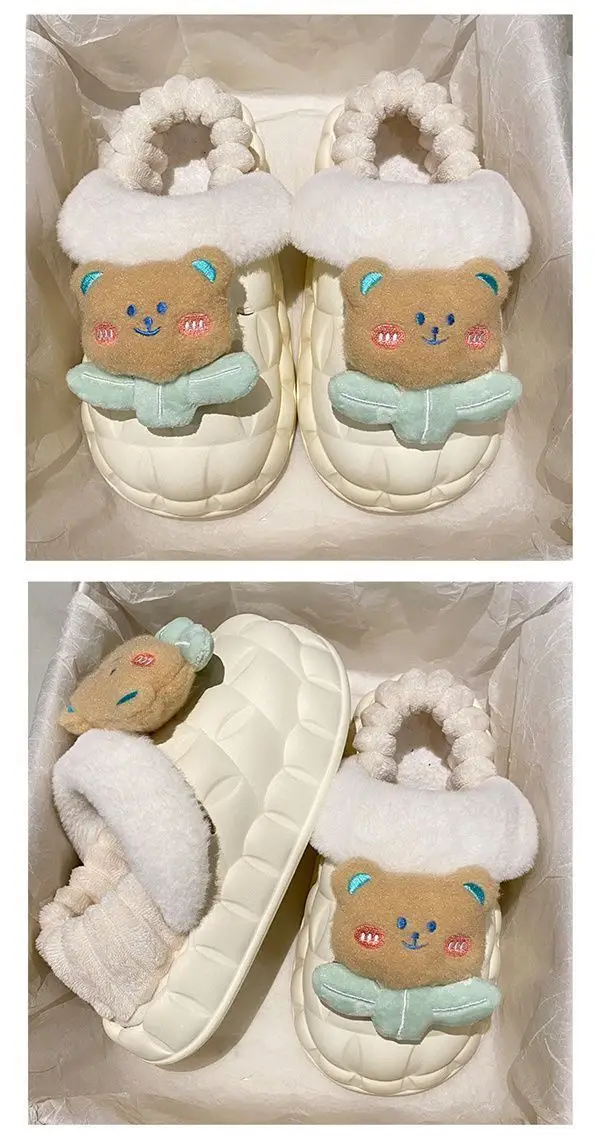 Winter Cotton Slippers for Women Warm Waterproof — feature 25