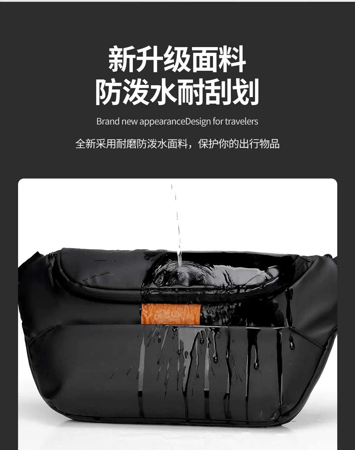 New Business Men's Shoulder Bag with Laptop Storage — feature 11