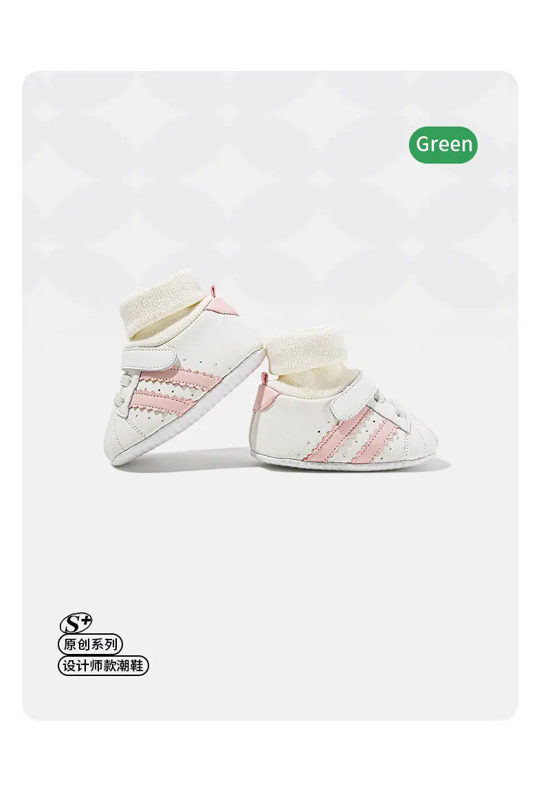 Baby Cotton Shoes for Newborns 0-6 Months, Warm Shoes, Autumn and Winter Sock Shoes, Thickened Children's Fleece Shoes, Non-Slip for First Walkers — feature 18