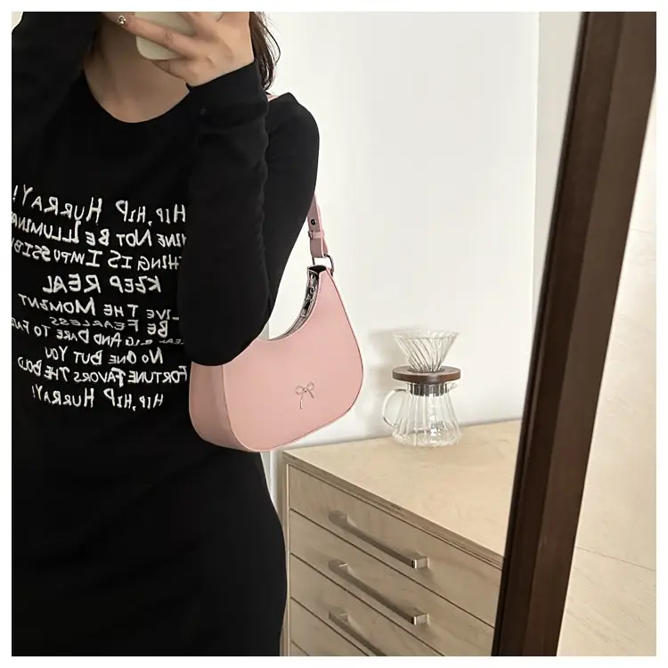 Pink Bow Retro Crossbody Bag for Women 2024 — feature 21