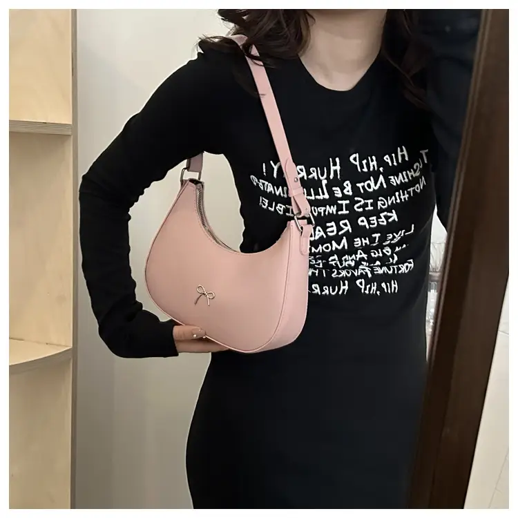 Pink Bow Retro Crossbody Bag for Women 2024 — feature 22