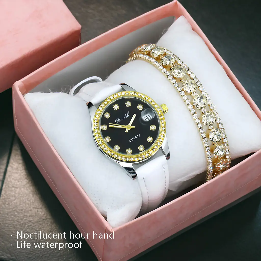 Modern Black Leather Wristwatch for Women — feature 15