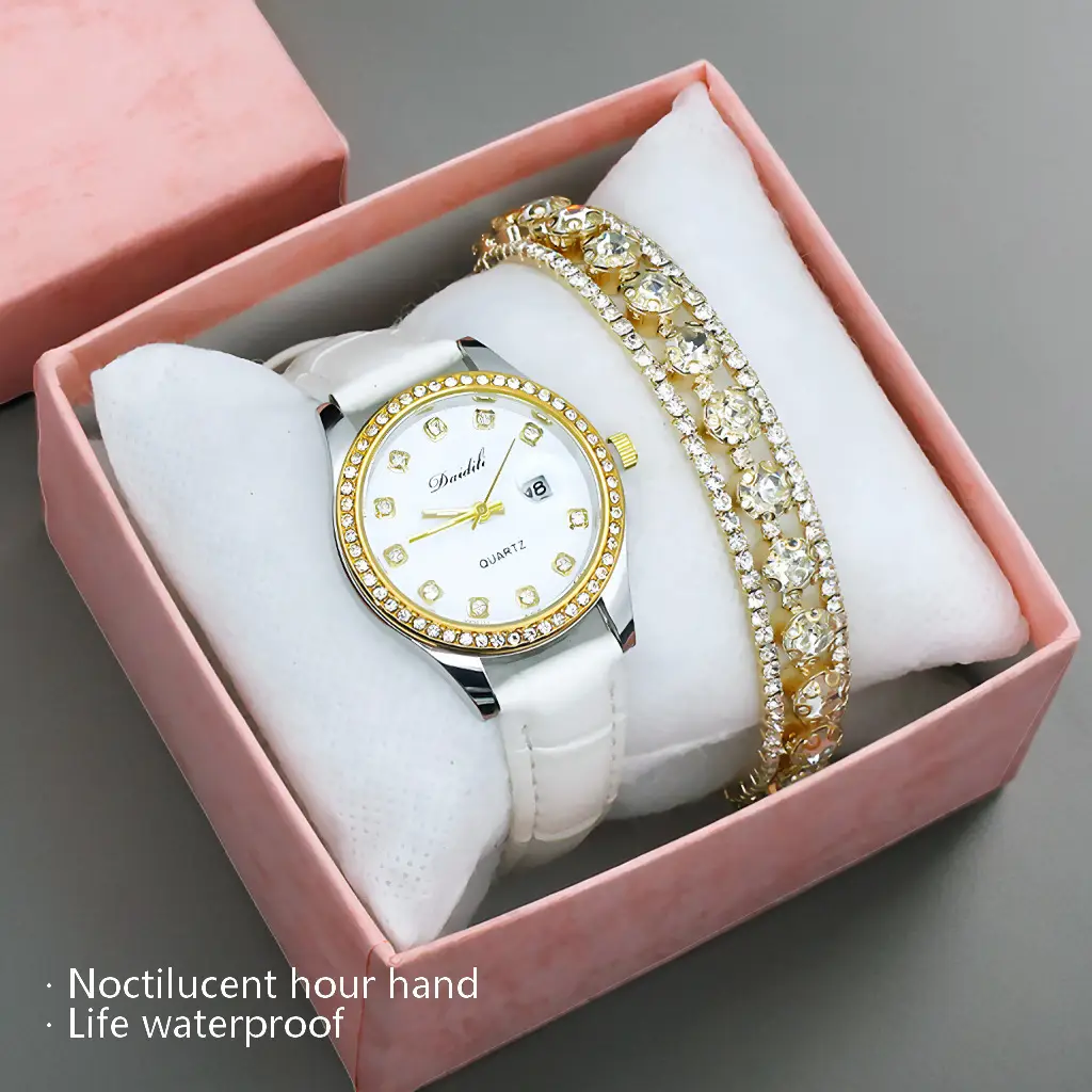 Modern Black Leather Wristwatch for Women — feature 16