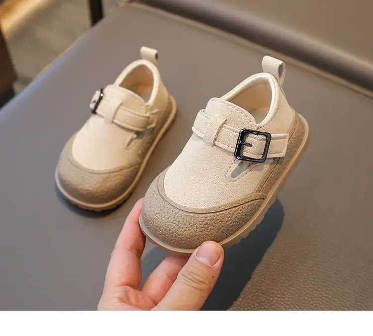 Baby Slip-On Shoes Beige Non-Slip 0-2Yrs — feature 10