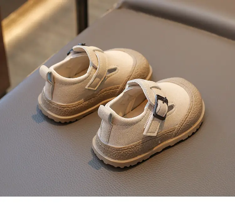 Baby Slip-On Shoes Beige Non-Slip 0-2Yrs — feature 13
