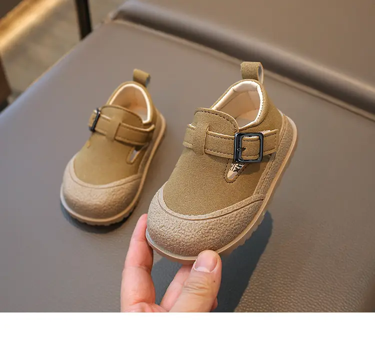 Baby Slip-On Shoes Beige Non-Slip 0-2Yrs — feature 14