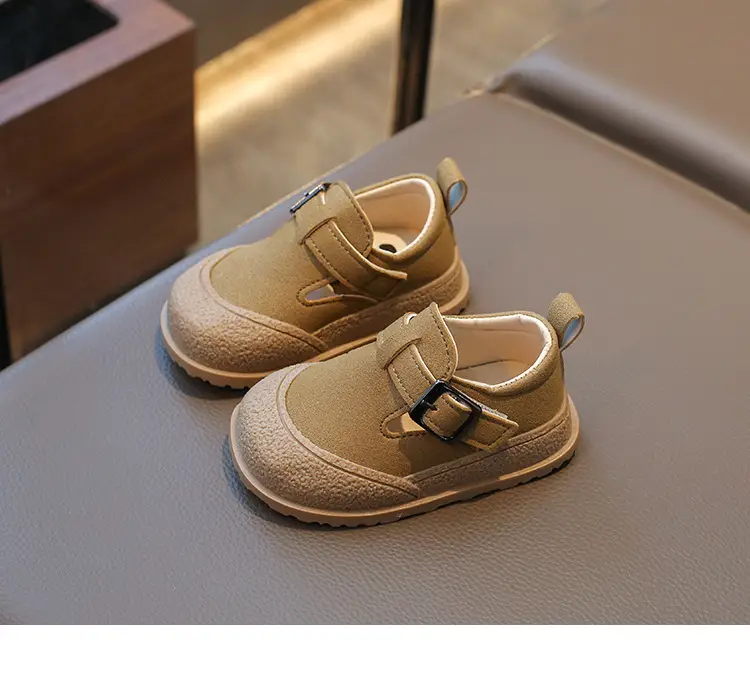 Baby Slip-On Shoes Beige Non-Slip 0-2Yrs — feature 15