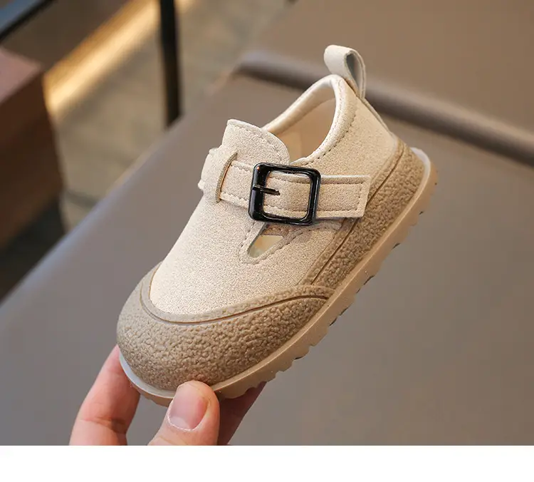 Baby Slip-On Shoes Beige Non-Slip 0-2Yrs — feature 18