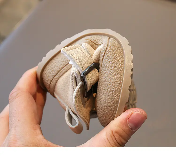 Baby Slip-On Shoes Beige Non-Slip 0-2Yrs — feature 22