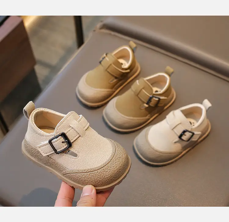 Baby Slip-On Shoes Beige Non-Slip 0-2Yrs — feature 7