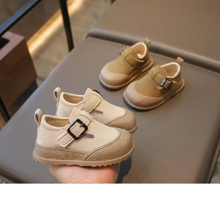 Baby Slip-On Shoes Beige Non-Slip 0-2Yrs — feature 9