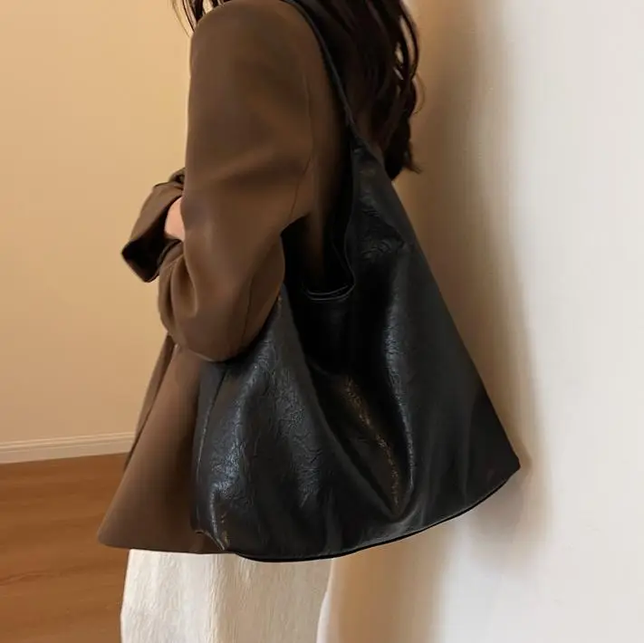 Brown Lazy Style Large Cap Bag for Women - Image 8