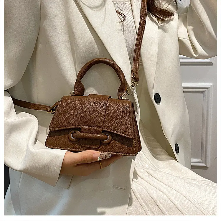 Brown Square Shoulder Crossbody Bag for Women — feature 16