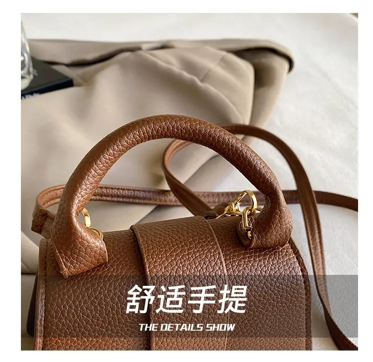 Brown Square Shoulder Crossbody Bag for Women — feature 8
