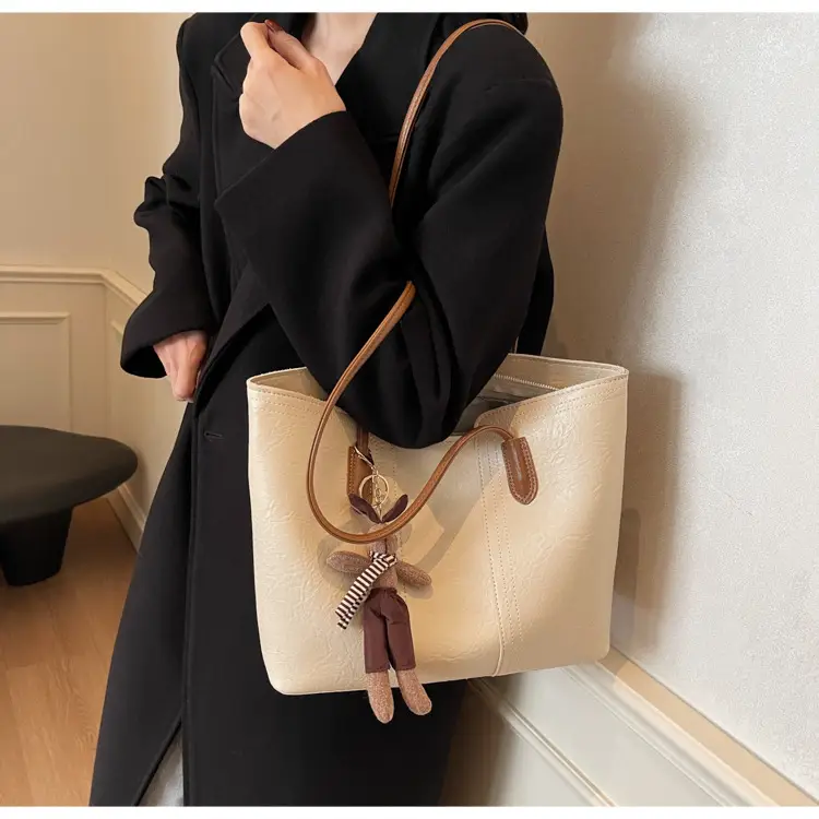 Black Retro Shoulder Bag for Women 2024 New Arrival — feature 14