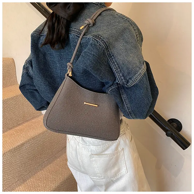 Women's Vintage Shoulder Bag Beige Large Capacity — feature 21