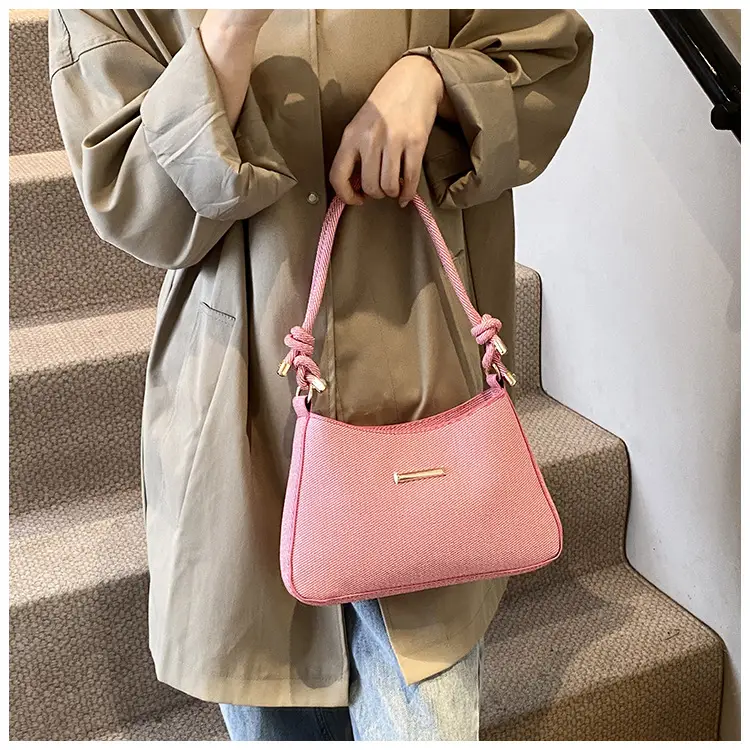 Women's Vintage Shoulder Bag Beige Large Capacity — feature 9