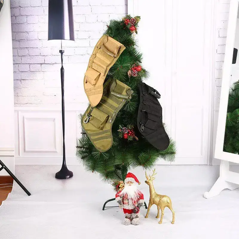 Multi-Function Christmas Tree Storage Bag Tan — feature 12