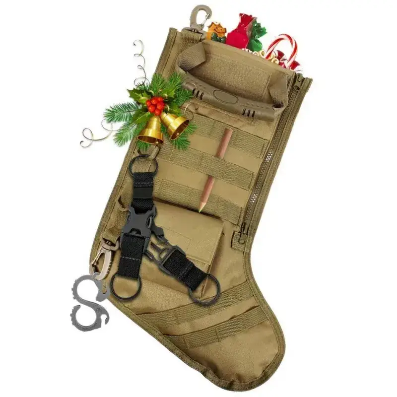 Multi-Function Christmas Tree Storage Bag Tan — feature 14