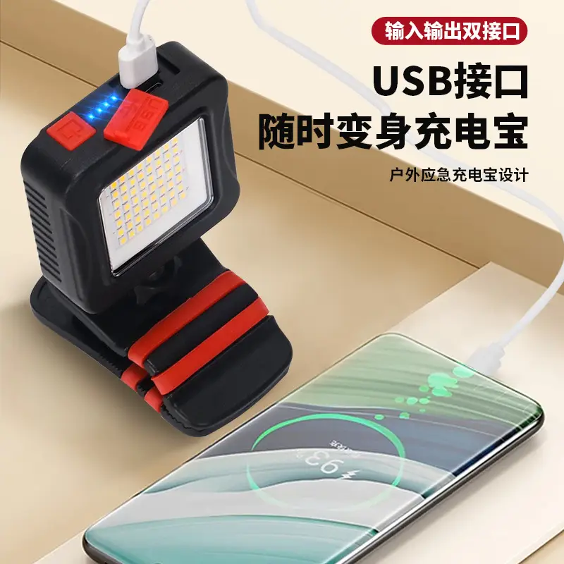 Rechargeable Multi-Function Work Light with USB Output - Image 3
