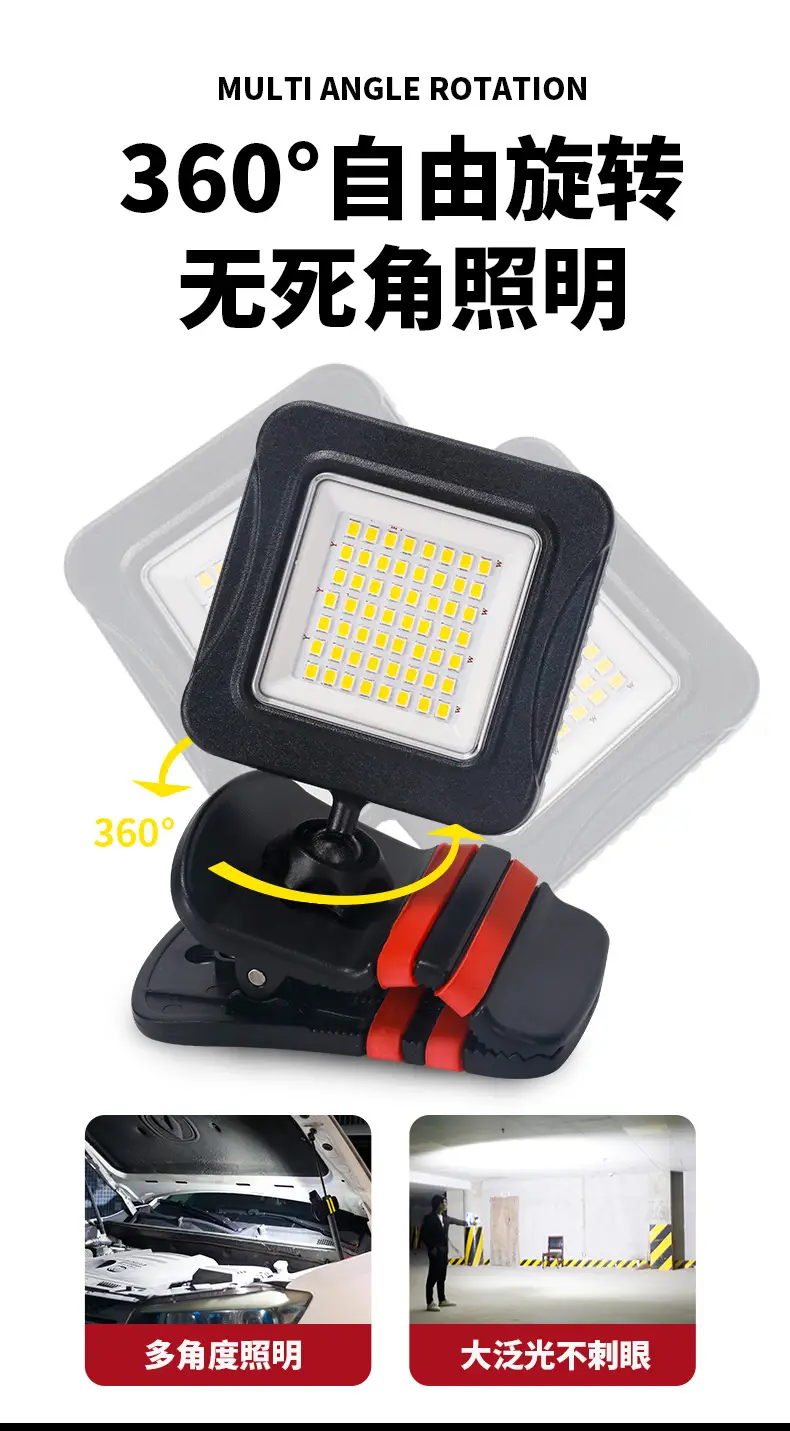 Rechargeable Multi-Function Work Light with USB Output β feature 8