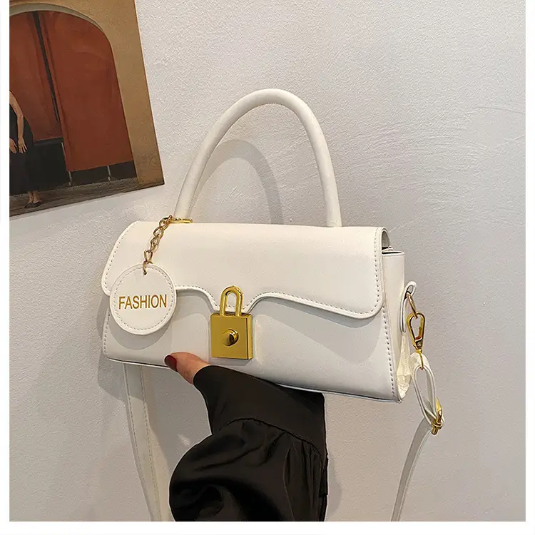 Black Crossbody Bag with Gold Lock for Women 2024 — feature 31