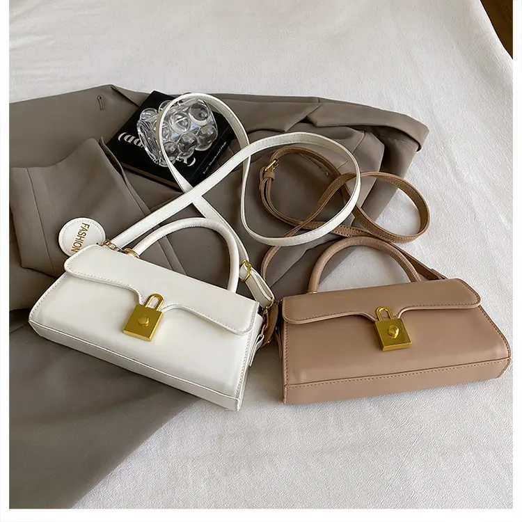 Black Crossbody Bag with Gold Lock for Women 2024 — feature 42