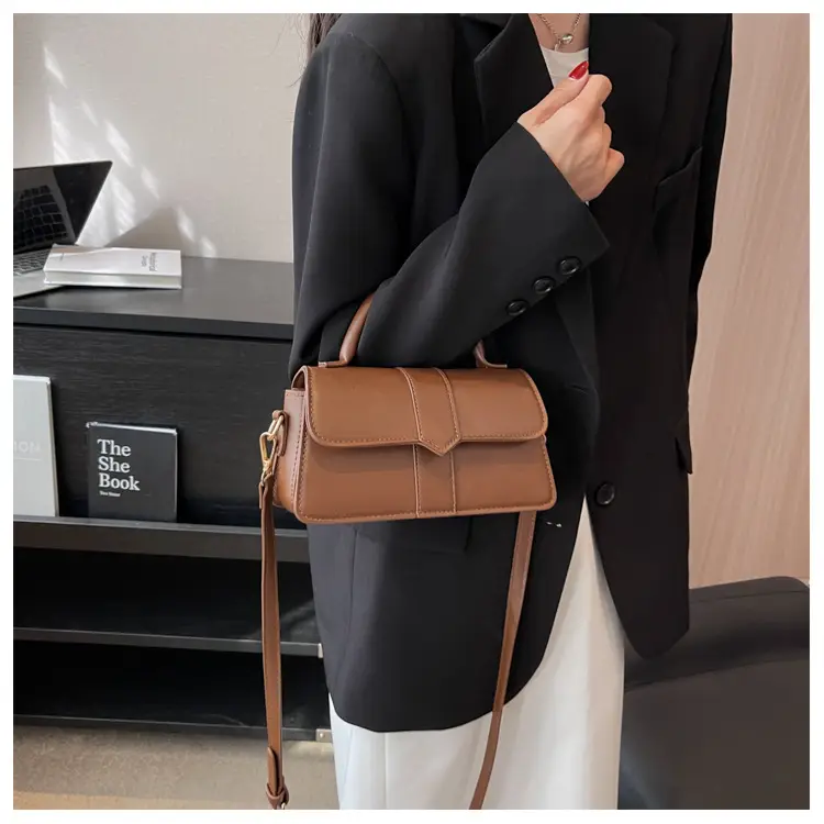 Retro Black Shoulder Bag Women 2024 New β feature 14