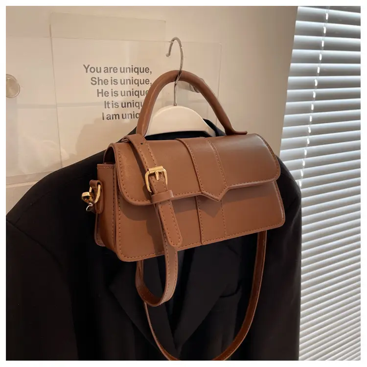 Retro Black Shoulder Bag Women 2024 New β feature 17