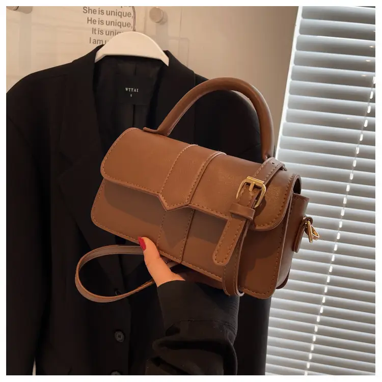 Retro Black Shoulder Bag Women 2024 New β feature 19
