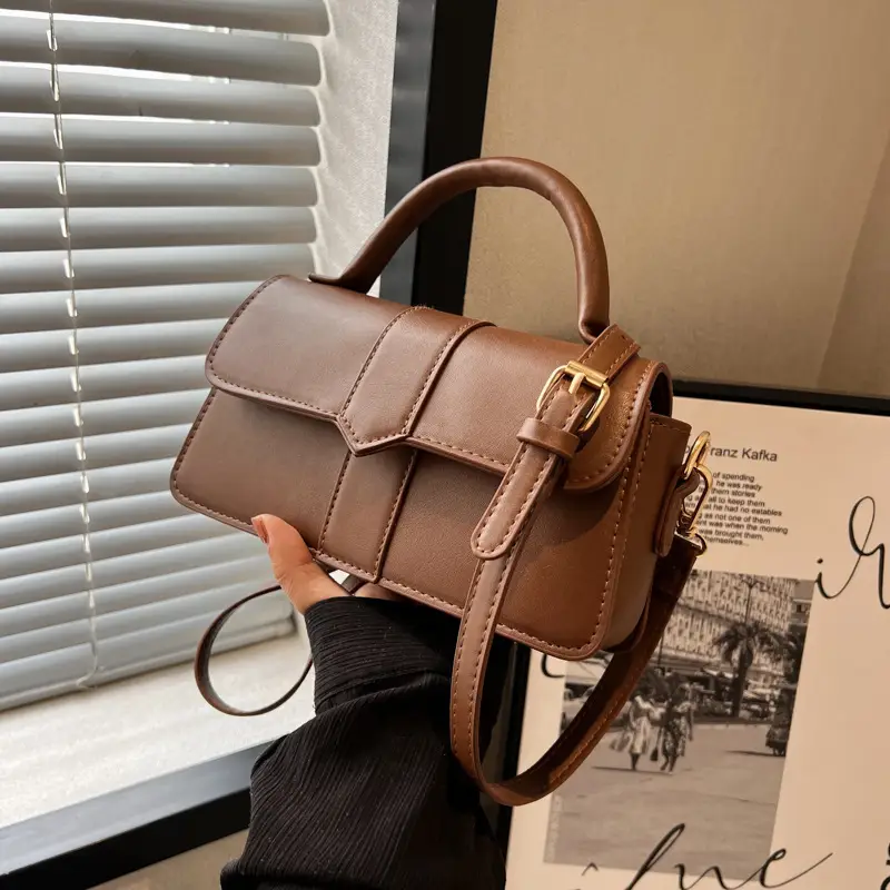 Retro Black Shoulder Bag Women 2024 New - Image 3