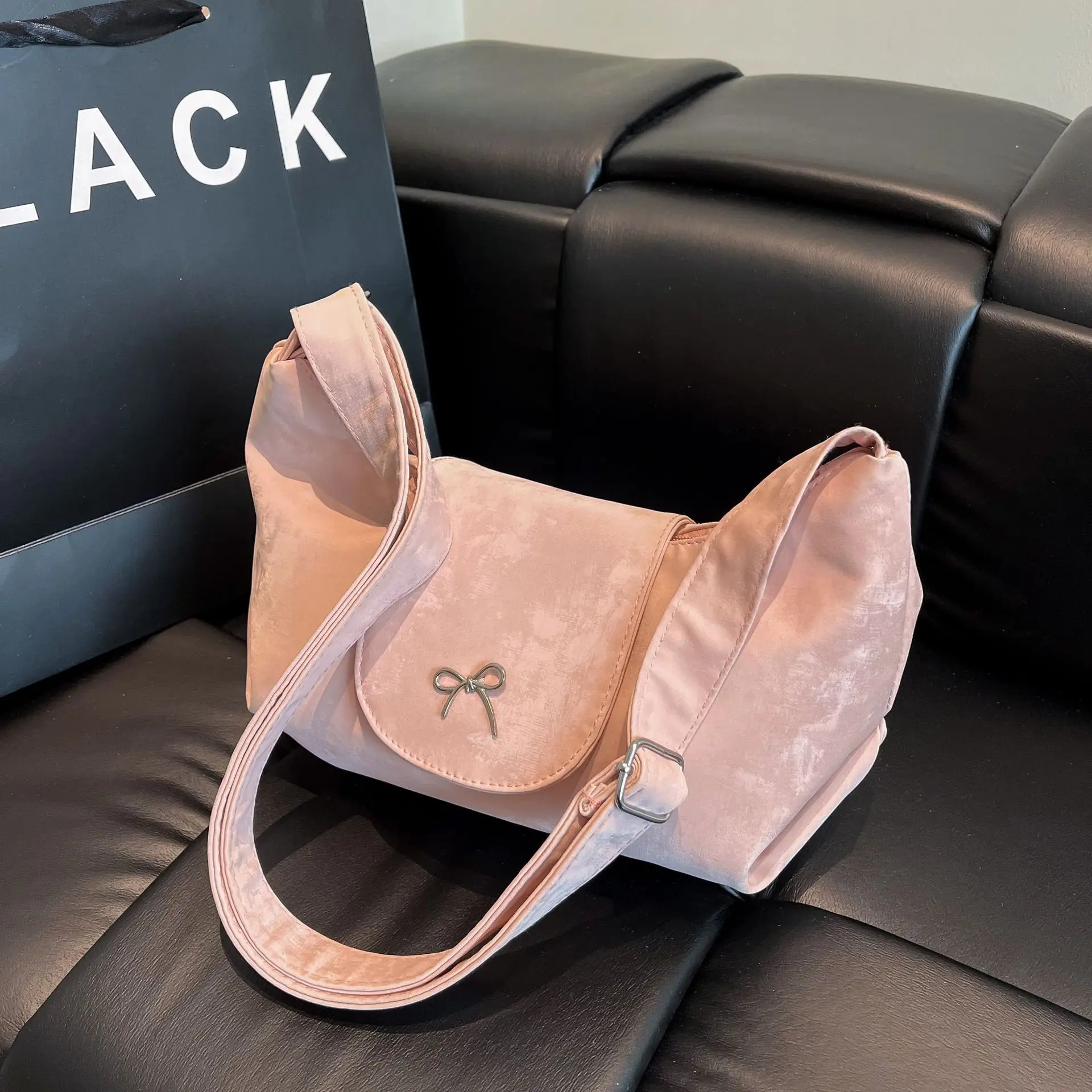 Black Butterfly Crossbody Bag for Women 2026 - Image 8