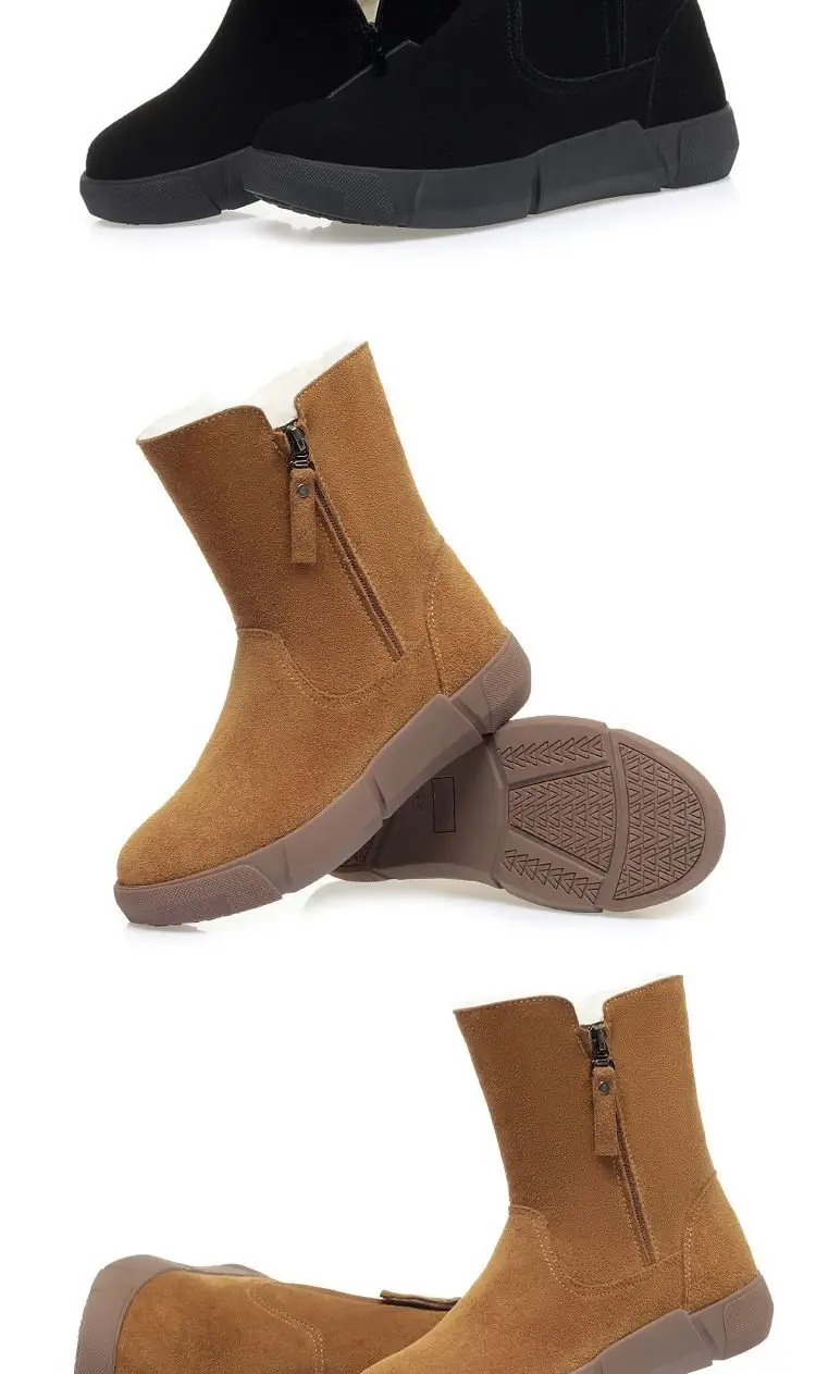 Northeast Women's Fleece Lined Snow Boots Winter Warm — feature 12