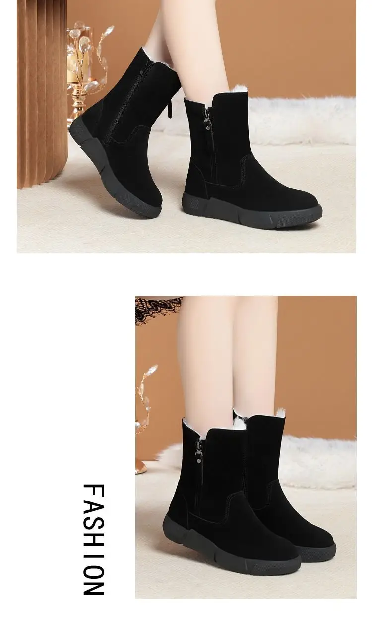 Northeast Women's Fleece Lined Snow Boots Winter Warm — feature 5