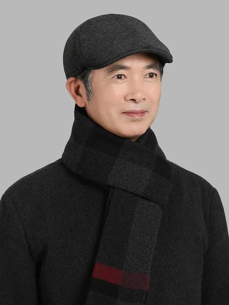 New Old Man Winter Hat for Men Elderly Winter Cap — feature 11