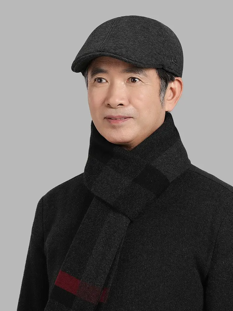 New Old Man Winter Hat for Men Elderly Winter Cap — feature 12