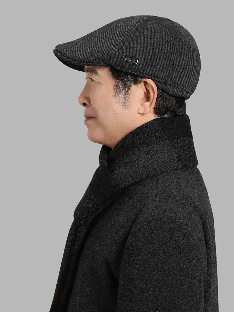 New Old Man Winter Hat for Men Elderly Winter Cap — feature 14