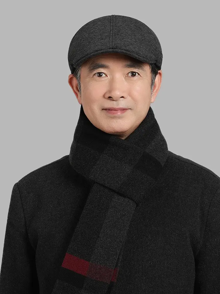New Old Man Winter Hat for Men Elderly Winter Cap — feature 8