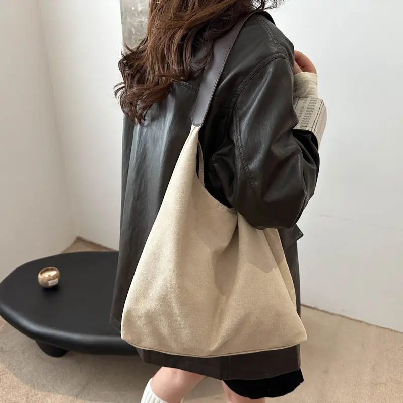 Red Korean Style Shoulder Tote Bag for Women - Image 7
