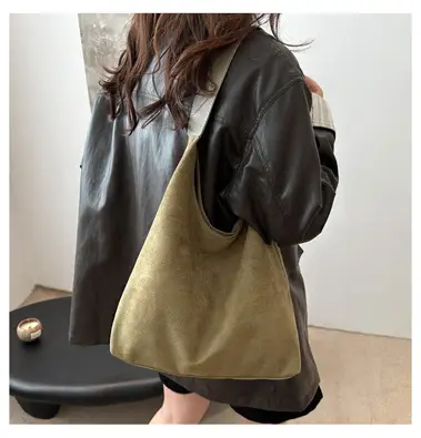 Red Korean Style Shoulder Tote Bag for Women — feature 9