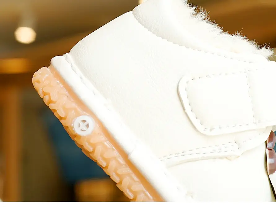 Toddler Winter Fleece Shoes 1-2Yr Non-Slip Soft Sole — feature 1