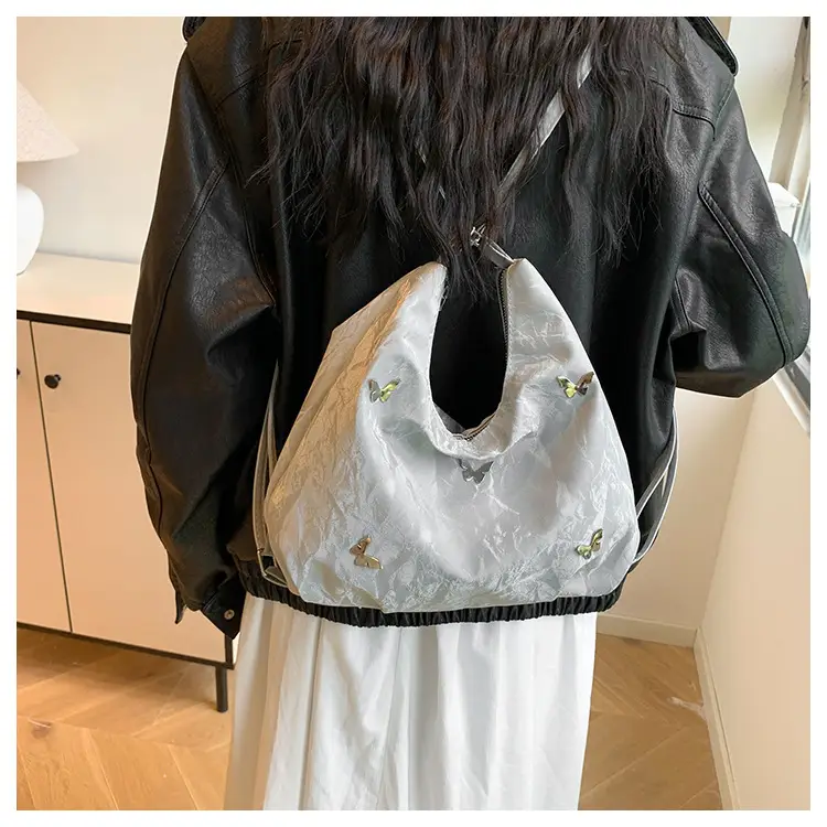 Black Butterfly Decorated Shoulder Bag for Women — feature 11