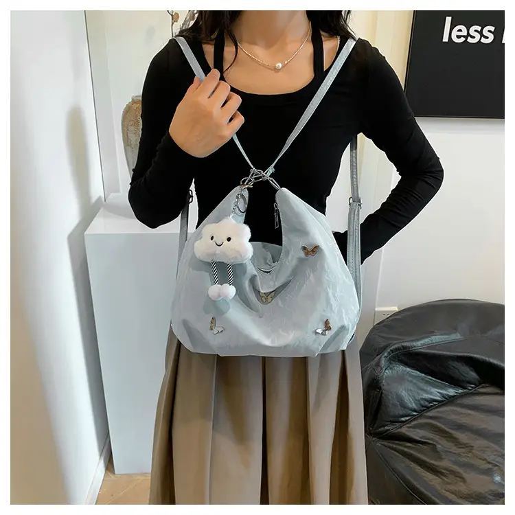 Black Butterfly Decorated Shoulder Bag for Women — feature 14