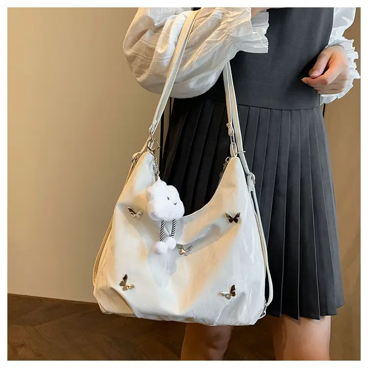 Black Butterfly Decorated Shoulder Bag for Women — feature 15