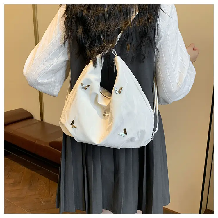 Black Butterfly Decorated Shoulder Bag for Women — feature 17