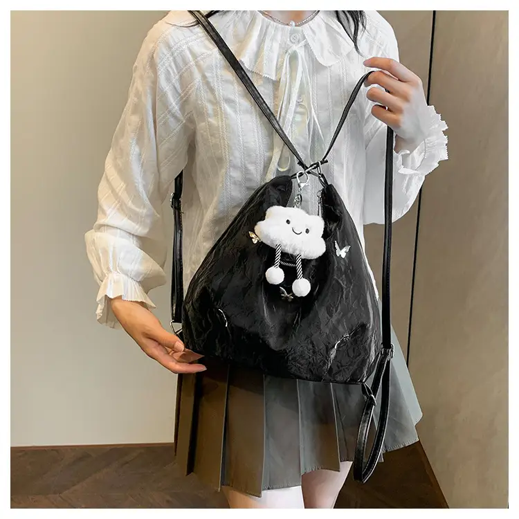 Black Butterfly Decorated Shoulder Bag for Women — feature 19
