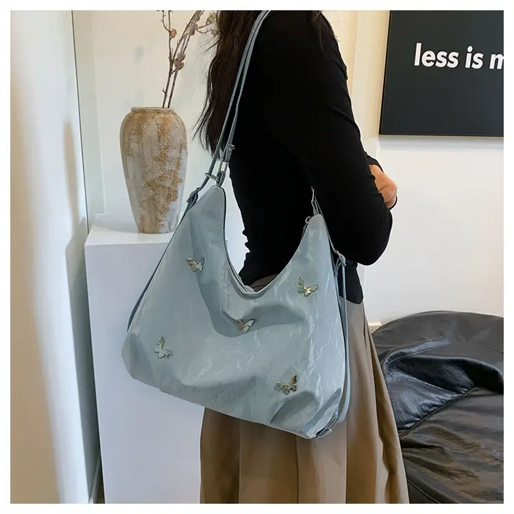 Black Butterfly Decorated Shoulder Bag for Women — feature 22