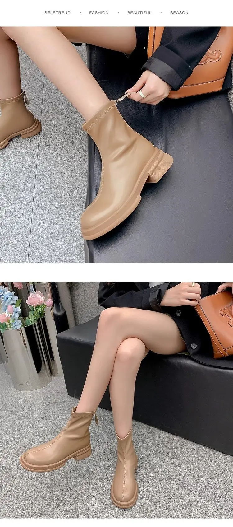 Brown Fleece Lined Ankle Boots for Women 2024 — feature 10